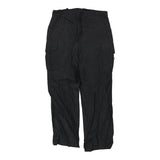 Vintage black Water Drop Cargo Trousers - womens large