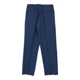 Vintage blue Pecci Trousers - mens 28" waist