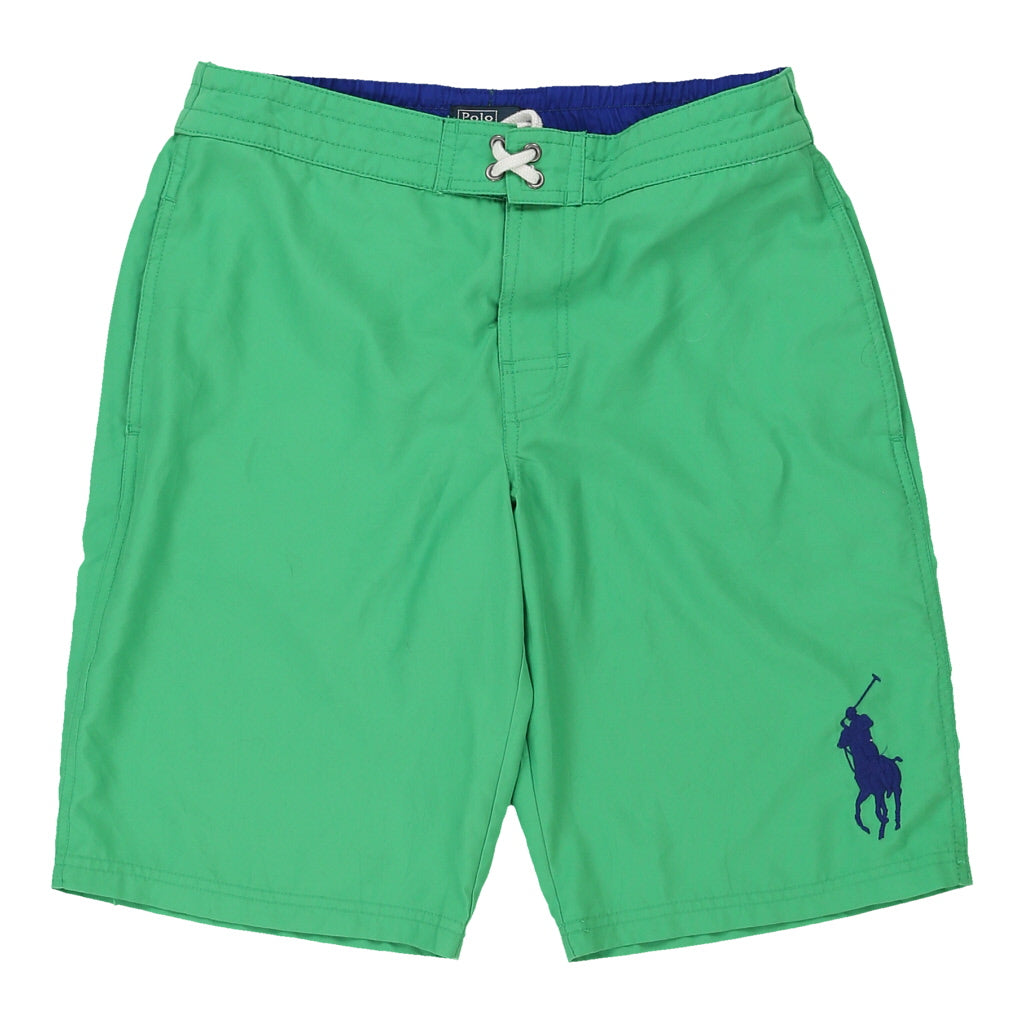 Vintage green Age 12 Ralph Lauren Swim Shorts - boys large