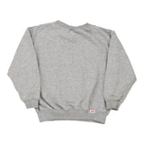 Age 5-6 Nike Spellout Sweatshirt - Small Grey Cotton Blend