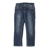 Age 10 Denim Couture Jeans - Medium Blue Cotton