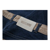 Age 16 Moschino Flared Jeans - 26W 32L Blue Cotton