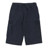 Age 12 C.P. Company Cargo Shorts - 27W 14L Navy Cotton
