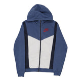 Age 10 Nike Hoodie - XL Blue Cotton Blend