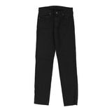 Alviero Martini Trousers - 31W UK 12 Black Cotton