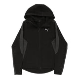 Age 11-12 Puma Hoodie - Large Black Cotton Blend