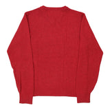 Vintage Tommy Hilfiger Jumper - Large Red Wool