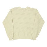 Vintage Made in France Lacoste Jumper - Large Yellow Cotton