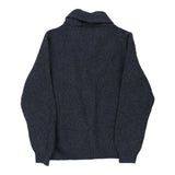 Vintage Fred Perry Zip Up - Large Grey Wool Blend