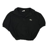 Vintage black Lacoste Polo Top - womens medium