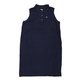 Vintage Lacoste Polo Dress - XL Navy Cotton
