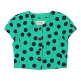 Vintage green Pancaldi Top - womens medium