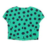 Vintage green Pancaldi Top - womens medium