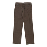Vintage brown Moschino Jeans Trousers - mens 34" waist