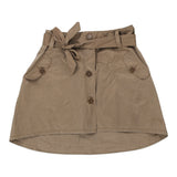 Vintage brown Max & Co Mini Skirt - womens 32" waist