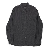 Vintage black Gianfranco Ferre Shirt - mens x-large