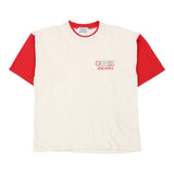 Vintage cream Guess T-Shirt - mens x-large