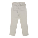 Vintage Moncler Trousers - 28W UK 6 Beige Cotton