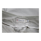 Vintage Moncler Trousers - 28W UK 6 Beige Cotton