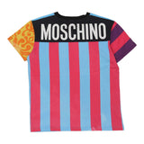 Vintage Moncler Graphic T-Shirt - Large Multicoloured Cotton