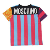 Vintage Moncler Graphic T-Shirt - Large Multicoloured Cotton