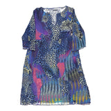 Vintage blue Beachwear Best Company Dress - womens large