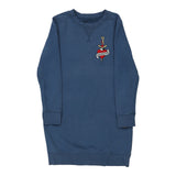 Vintage blue Love Moschino Sweatshirt Dress - womens medium