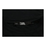 Vintage black Karl Lagerfeld T-Shirt - womens large