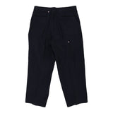Vintage navy Byblos Trousers - mens 36" waist