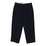 Vintage navy Byblos Trousers - mens 36" waist