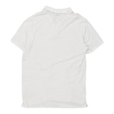 Vintage white Napapijri Polo Shirt - mens x-large