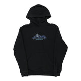 Vintage black Napapijri Hoodie - mens small