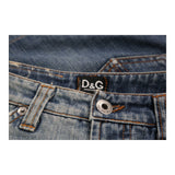 Vintage blue Dolce & Gabbana Denim Skirt - womens 28" waist
