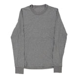 Vintage grey Dolce & Gabbana Long Sleeve T-Shirt - mens medium