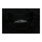Vintage black Dolce & Gabbana Sweatshirt - womens large