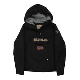Vintage black Napapijri Jacket - womens medium