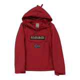 Vintage red Napapijri Jacket - womens x-large