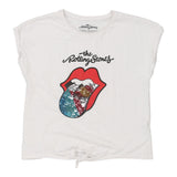 Vintage white Age 14-15 The Rolling Stones T-Shirt - girls large