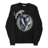 Vintage black Versace Jeans Couture Sweatshirt - mens small