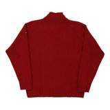 Vintage red Napapijri 1/4 Zip - mens large