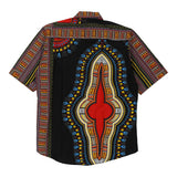 Vintage multicoloured Unbranded Short Sleeve Shirt - mens large