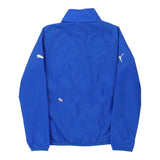 Age 13-14 Puma Windbreaker - XL Blue Polyester