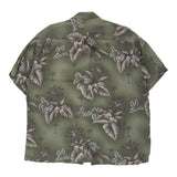 Campia Floral Hawaiian Shirt - XL Green Viscose