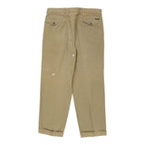 Vintage beige Burberry Trousers - mens 36" waist