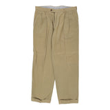 Vintage beige Burberry Trousers - mens 36" waist
