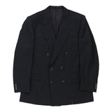 Vintage black Burberry Blazer - mens large