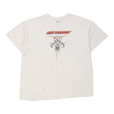 Vintage white Tony Stewart Chase Authentics T-Shirt - mens xx-large