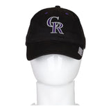 Vintage black Colorado Rockies Mlb Cap - mens no size