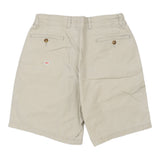 Vintage Unbranded Shorts - 32W 8L Beige Cotton