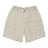 Vintage Unbranded Shorts - 32W 8L Beige Cotton